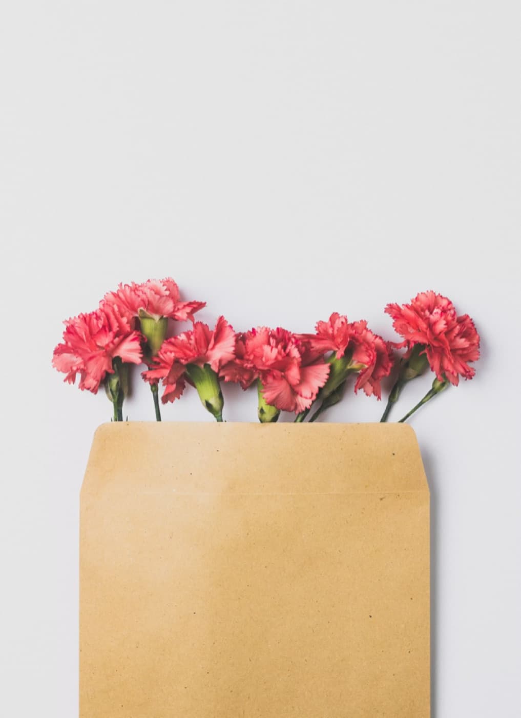 Envelope and printed parenting resources